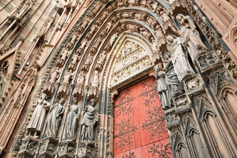 Strasbourg Cathedral Door